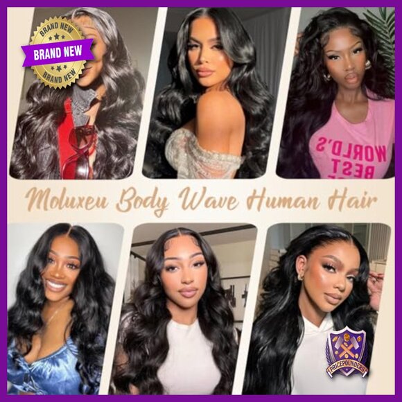 Body Wave Human Hair Extensions 4 Bundles 22-28 Inches Brazilian Virgin Hair